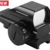 aim sports 1x33 dual illuminated red green reflex sight w 4 dot reticle