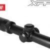 aim sports inc 1 4x24g tri illuminated rifle scope 30mm tube first focal