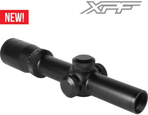 aim sports inc 1 4x24g tri illuminated rifle scope 30mm tube first focal