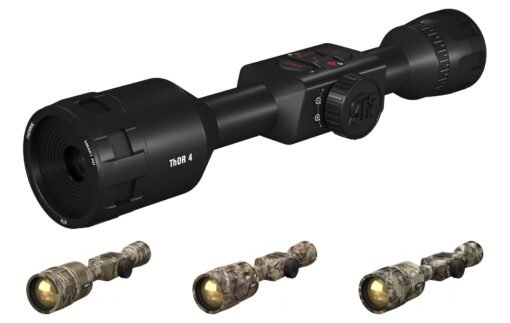 atn thor 4 125 5x19mm thermal smart hd rifle scope 30mm tube