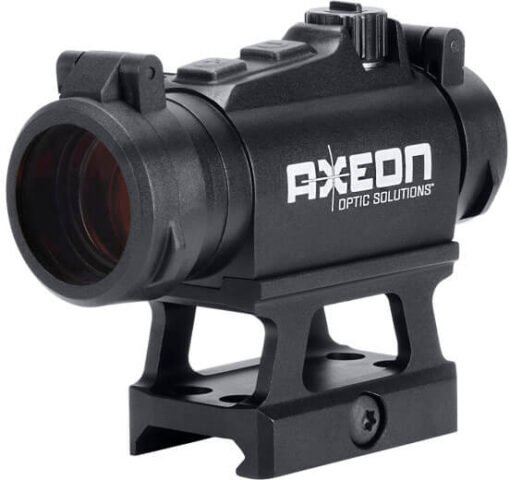 axeon 2218667 mdsr1 w riser 1x 20mm 2 moa red dot black