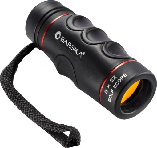 barska blue line 8x22mm monocular golf rangefinder