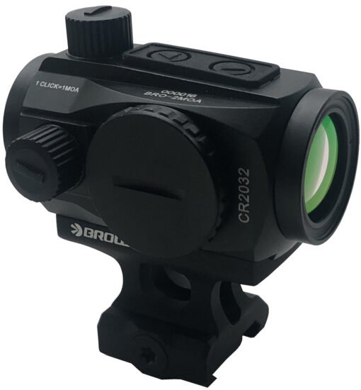 browe 1x20 2 moa red reflex optic with 1 3 co witness mount