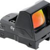 crimson trace ct rad max large open reflex 1x 35 moa red dot sight