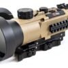 infiray outdoor rico hybrid 4x75mm multi function thermal imaging rifle scope