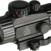 leapers utg 38in ita red green circle dot sight w integral qd mount