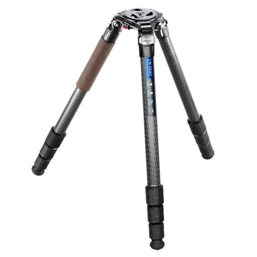 leofoto ln 364c heavy duty tripod w 75mm video bowl platform bag