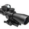 ncstar ultimate sighting system gen ii 3 9x42mm rifle scope w 1x micro red