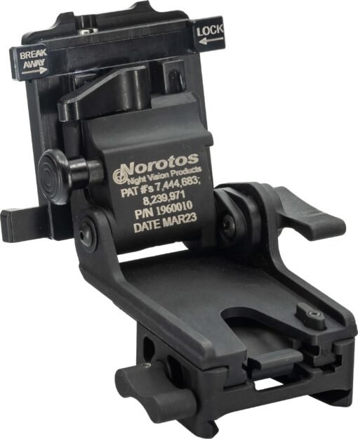 norotos losto helmet mount for pvs 15 18 21 31 push button w breakaway scaled