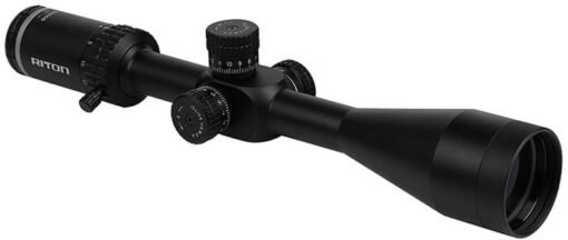 riton optics 1 conquer 6 24x50mm rifle scope 1in tube second focal plane