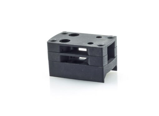 shield sights polymer picatinny mount with triple height spacers