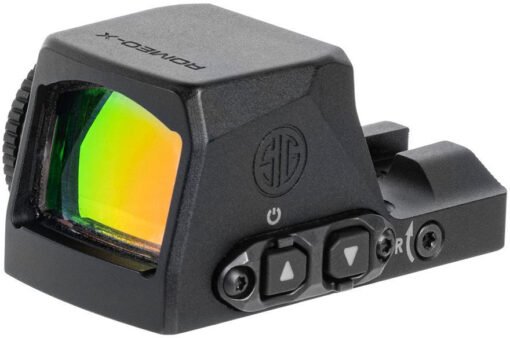 sig sauer romeo x pro 1x24mm open emitter reflex red dot sight