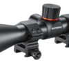 simmons scope pro hunter 4 12x40 truplex w rings black