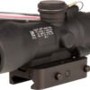 trijicon 3x24 mm dual illuminated low height compact acog scope