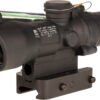 trijicon 3x24 mm xb compact dual illuminated 300 340 fps acog crossbow scope