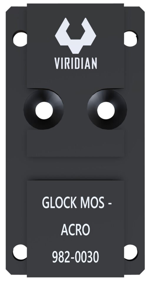 viridian 9820030 rfx45 glock mos mounting adapter black scaled